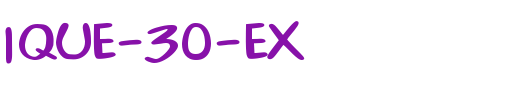 FZ-UNIQUE-30-EX.ttf
