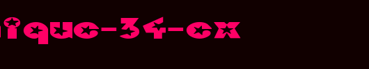 FZ-UNIQUE-34-EX.ttf
