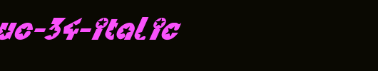 FZ-UNIQUE-34-ITALIC.ttf