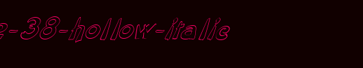 FZ-UNIQUE-38-HOLLOW-ITALIC.ttf