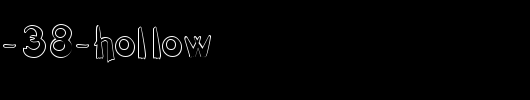 FZ-UNIQUE-38-HOLLOW.ttf