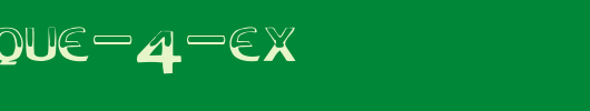 FZ-UNIQUE-4-EX.ttf
