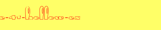 FZ-UNIQUE-41-HOLLOW-EX.ttf