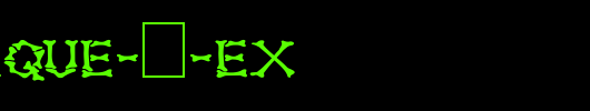 FZ-UNIQUE-5-EX.ttf
