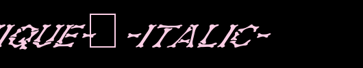 FZ-UNIQUE-5-ITALIC-.ttf