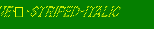 FZ-UNIQUE-5-STRIPED-ITALIC.ttf