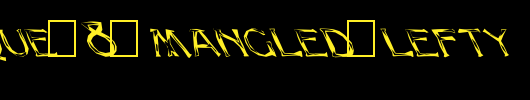 FZ-UNIQUE-8-MANGLED-LEFTY.ttf