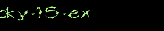 FZ-WACKY-15-EX.ttf