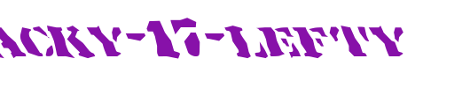 FZ-WACKY-17-LEFTY.ttf