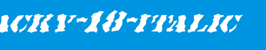 FZ-WACKY-18-ITALIC.ttf