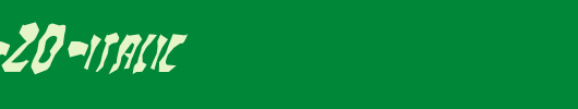 FZ-WACKY-20-ITALIC.ttf