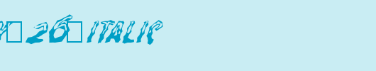FZ-WACKY-26-ITALIC.ttf