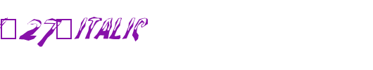 FZ-WACKY-27-ITALIC.ttf