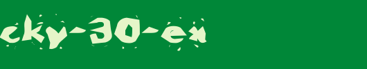 FZ-WACKY-30-EX.ttf