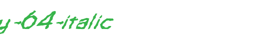 FZ-WACKY-64-ITALIC.ttf