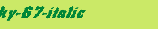 FZ-WACKY-67-ITALIC.ttf