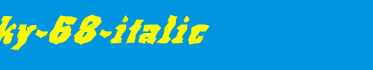 FZ-WACKY-68-ITALIC.ttf