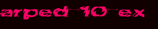 FZ-WARPED-10-EX.ttf
