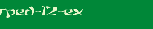 FZ-WARPED-12-EX.ttf