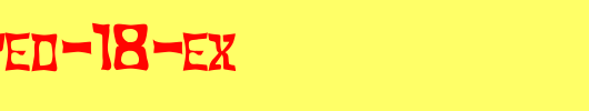 FZ-WARPED-18-EX.ttf