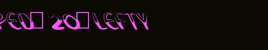 FZ-WARPED-20-LEFTY.ttf