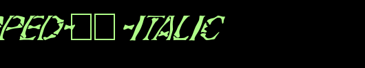 FZ-WARPED-21-ITALIC.ttf