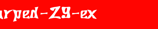 FZ-WARPED-29-EX.ttf