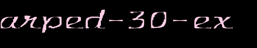 FZ-WARPED-30-EX.ttf