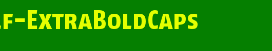 FagoCoLf-ExtraBoldCaps_英文字体