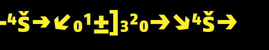 FagoNo-ExtraBoldCapsExp_英文字体
