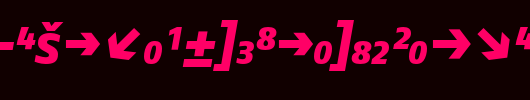 FagoNo-ExtraBoldItalicCapsExp_英文字体