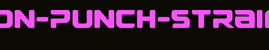 Falcon-Punch-Straight.ttf