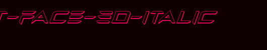 Ferret-Face-3D-Italic.ttf