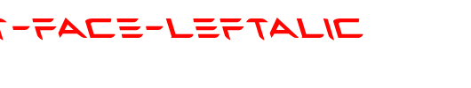 Ferret-Face-Leftalic.ttf