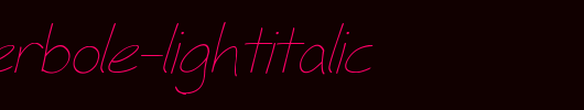 Fh_Hyperbole-LightItalic.otf