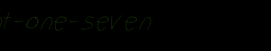 Filament-One-Seven.otf