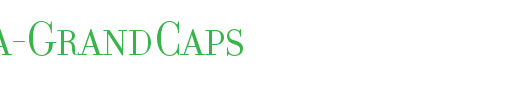 Filosofia-GrandCaps_英文字体