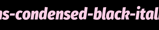 Fira-Sans-Condensed-Black-Italic.ttf