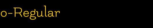 Flamenco-Regular_英文字体