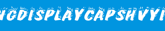 FlamingDisplayCapsHvy-Italic.ttf