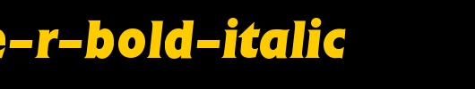 Flange-R-Bold-Italic.ttf