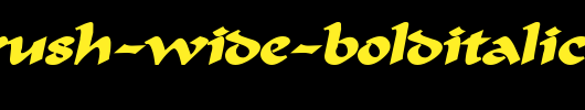 Flat-Brush-Wide-BoldItalic.ttf