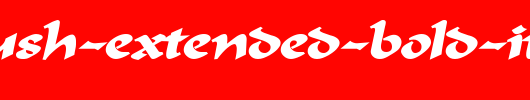 FlatBrush-Extended-Bold-Italic.ttf