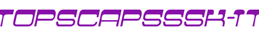 FlatTopSCapsSSK-Italic.ttf