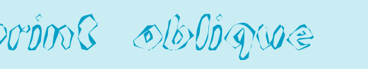 FlintPrint-Oblique.ttf