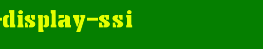 Forklift-Display-SSi.ttf