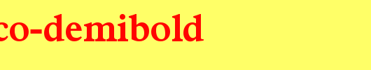 Francisco-DemiBold.ttf