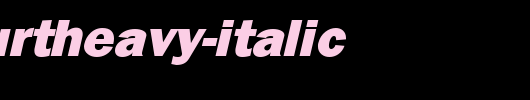 FrankfurtHeavy-Italic.ttf