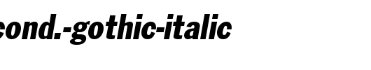 Franklin-Cond.-Gothic-ITALIC.ttf