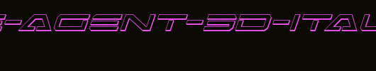 Free-Agent-3D-Italic.ttf
